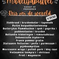 maaltijdbuffet reis om de wereld 2025