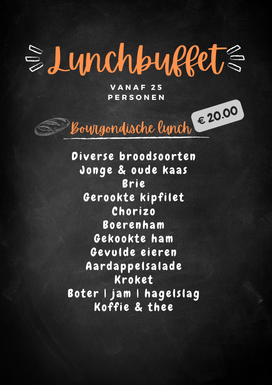 bourgondische lunch 2025